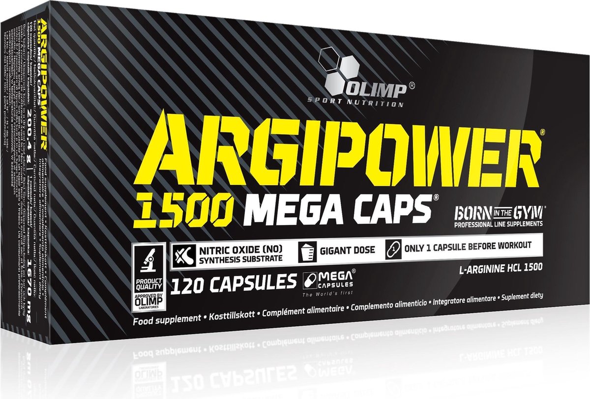 Goedkoopste Olimp Supplements Argi Power - 120 capsules
