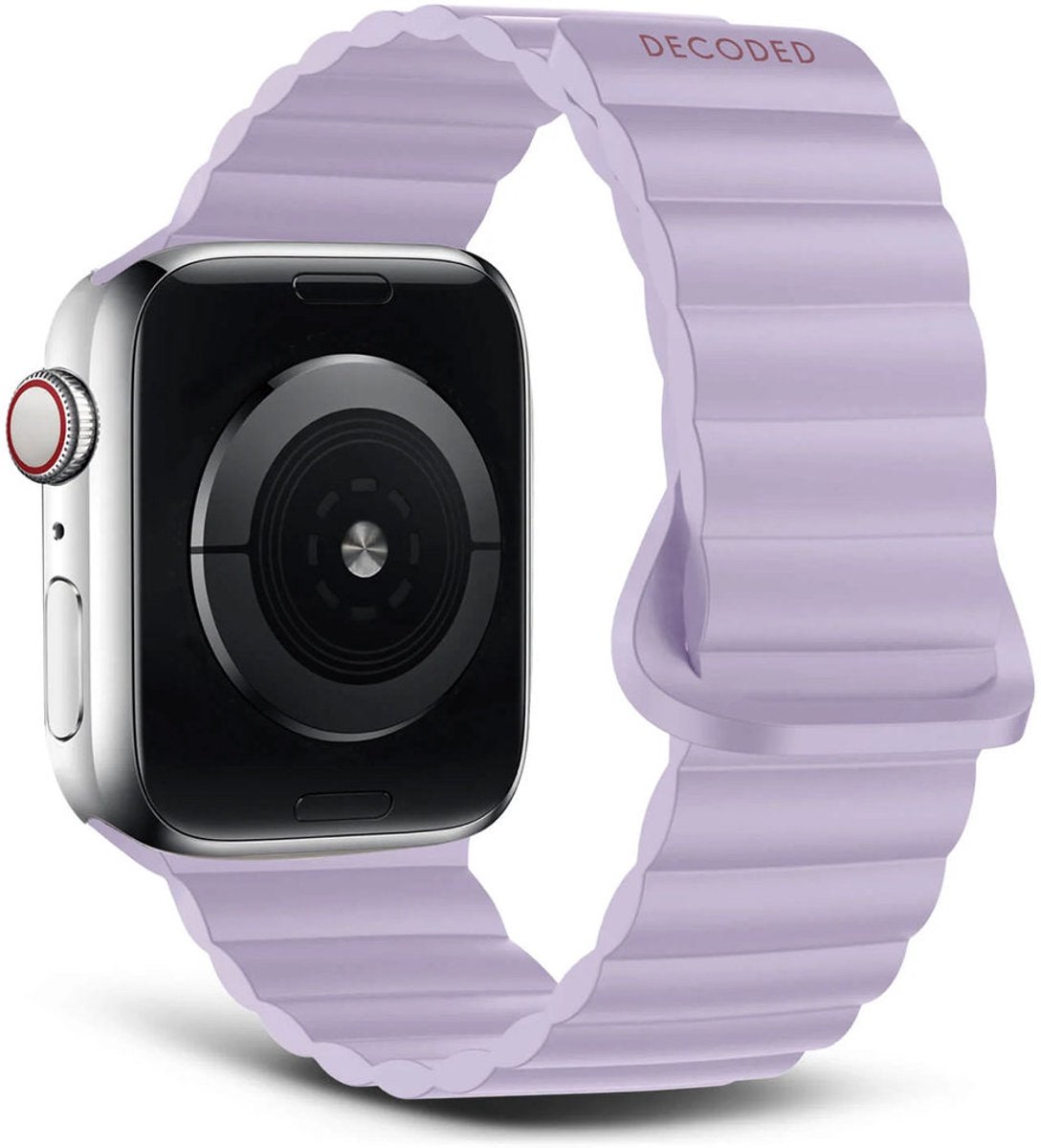 Decoded Silicone Magnetic Traction Loop Strap Lite lavender - 41/40/38mm