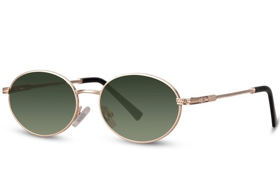 CL SunShades Sasha - Unisex Zonnebril - Geleverd in stevige Brillenkoker - Goudkleurig van CL SunShades — afbeelding 2
