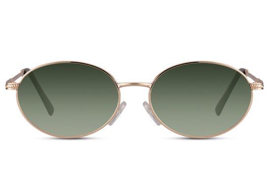 CL SunShades Sasha - Unisex Zonnebril - Geleverd in stevige Brillenkoker - Goudkleurig van CL SunShades — afbeelding 3