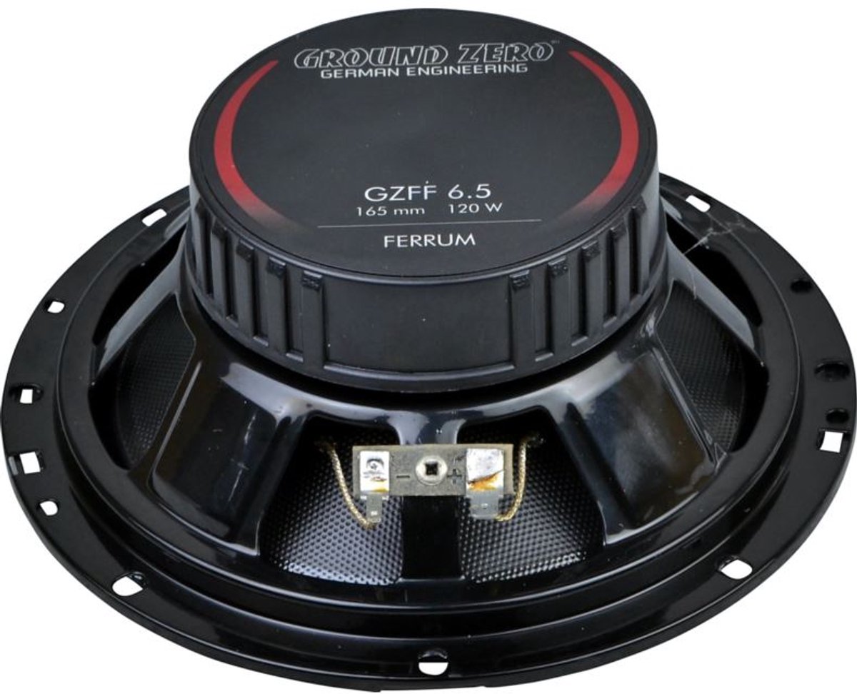 Ground Zero GZFF 6.5 - Autospeakers - 16,5 cm - 2-Weg Coaxiale Auto speaker set - 120W – foto 3