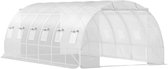 Bol.com Kweekkas buiten - Tuinkas - Broeikas - Tunnelkas - 61x3x21m - Waterdicht - Met Gegalvaniseerd Frame aanbieding