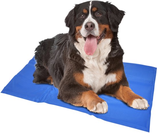 Duvo+ Koelmat Hond - Blauw - XL - 96 x 81 cm