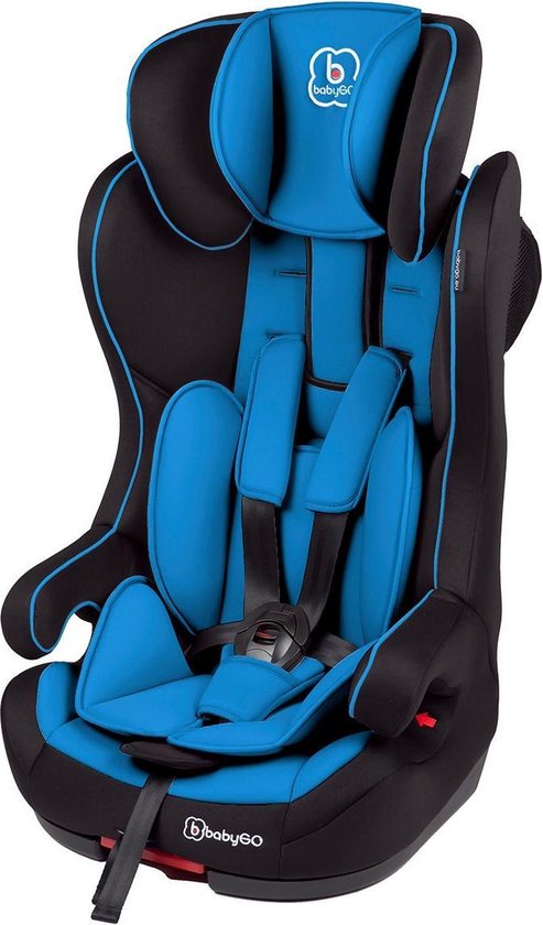 onderdak diep dam Autostoel BabyGO IsoFix Blauw (9-36kg) (370-2) | bol.com