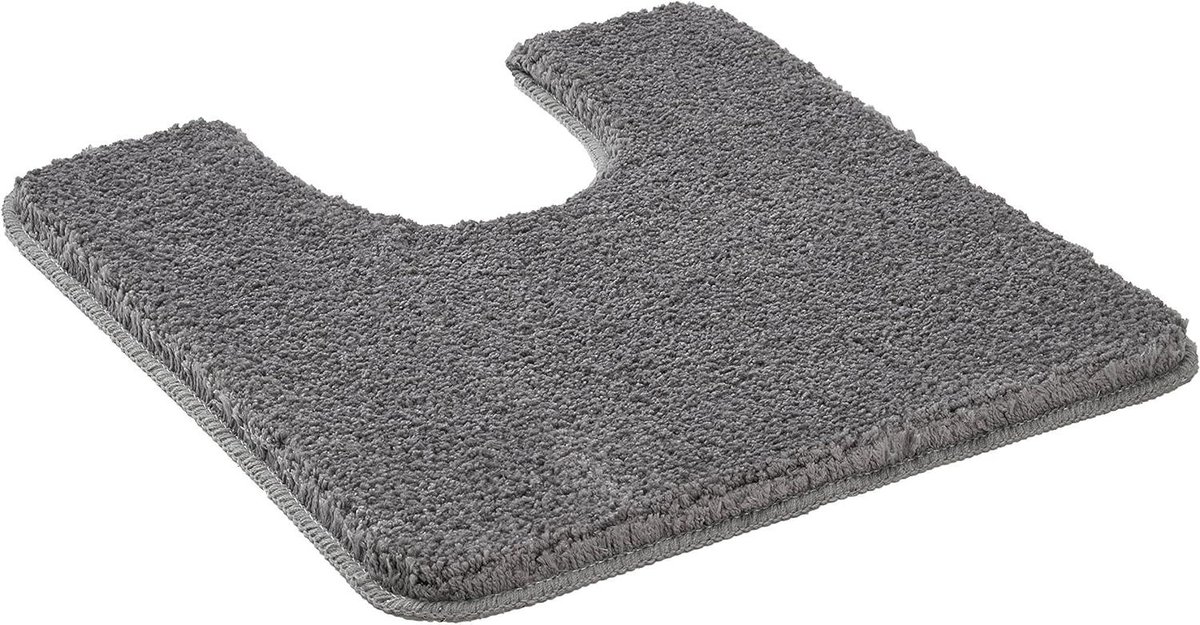 WC-mat Super Soft 50 x 50 cm antraciet.