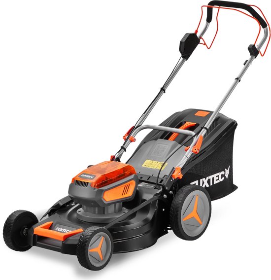 Grasmaaier op accu 40V FUXTEC FX-E2RM46 - Set met 2 accu's van 4Ah en dubbele lader van 2,4A van FUXTEC — afbeelding 5