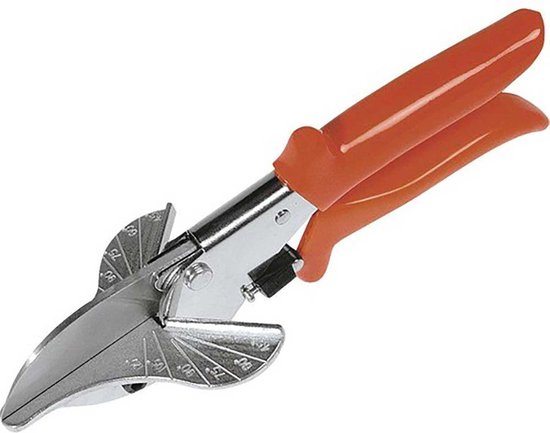 Maclean Plinten Verstekschaar - 45°t/m 135° - Plintenknipper - Plinten Kniptang - Plintenschaar