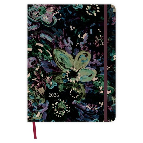 Agenda groot Painted Flowers 2026