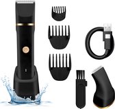 Bol.com O’dor 3-in-1 Trimmer – Shaver voor Schaamstreek & Lichaam - Bodygroomer voor Mannen – Zwart aanbieding