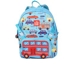 Mishti | SuperCute Rugzak | Kinderen Schooltas | 2 in 1 School Rugtas | 3-8 Years Old Jongens and Meisje | Waterdicht | Lichtgewicht 240g | 35cm x 27cm x 11cm Goede Maat | Premium Stijl Bus Tas | Schooltas Meisje | Schooltas Jongen | Schooltassen