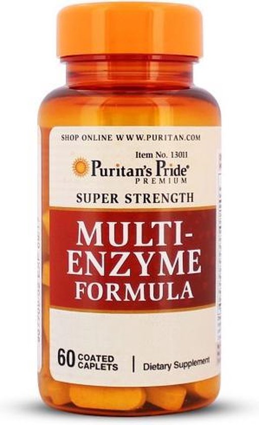 Puritan's pride Super Strength Multi Enzyme 60 caplets