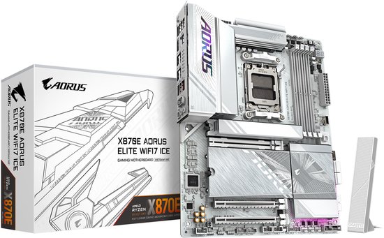 Gigabyte X870E A ELITE WF7 ICE