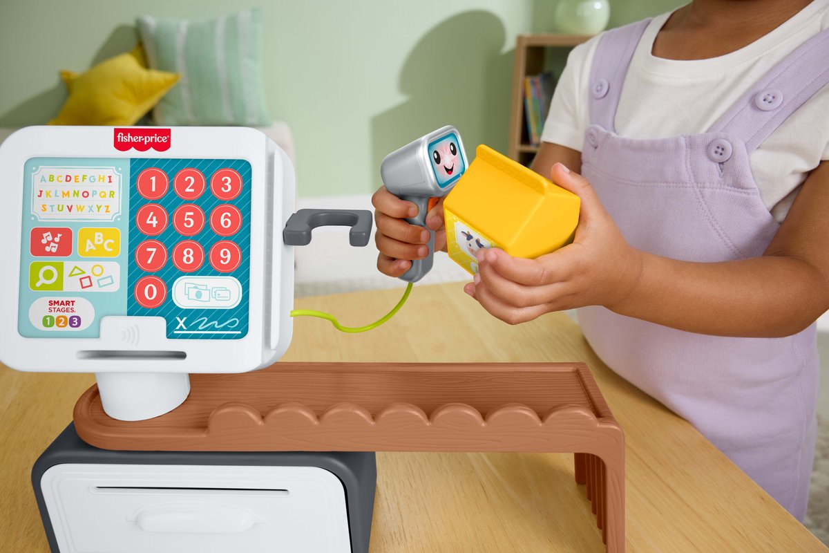 Fisher-Price Leerplezier Tellen en Shoppen - Speelgoedkassa — afbeelding 6