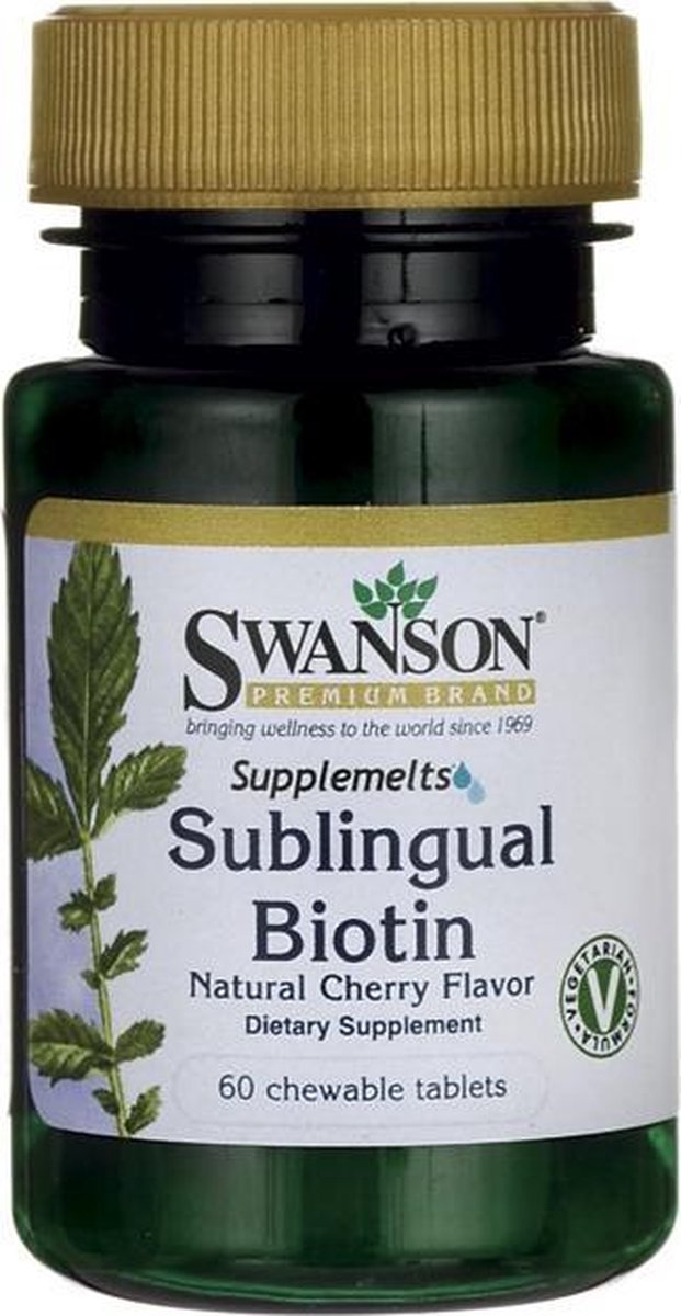 Swanson Health Sublingual Biotin 5000mcg
