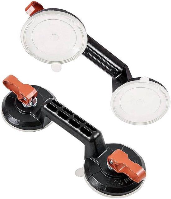 Ventouse double Raimondi Biventosa Plus – Ventouse professionnelle pour carrelage Ø 112 mm avec capacité de charge de 57 kg