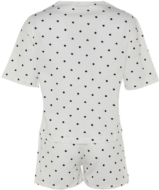 Trendyol Ensemble de pyjama à manches standard et col rond pour femme