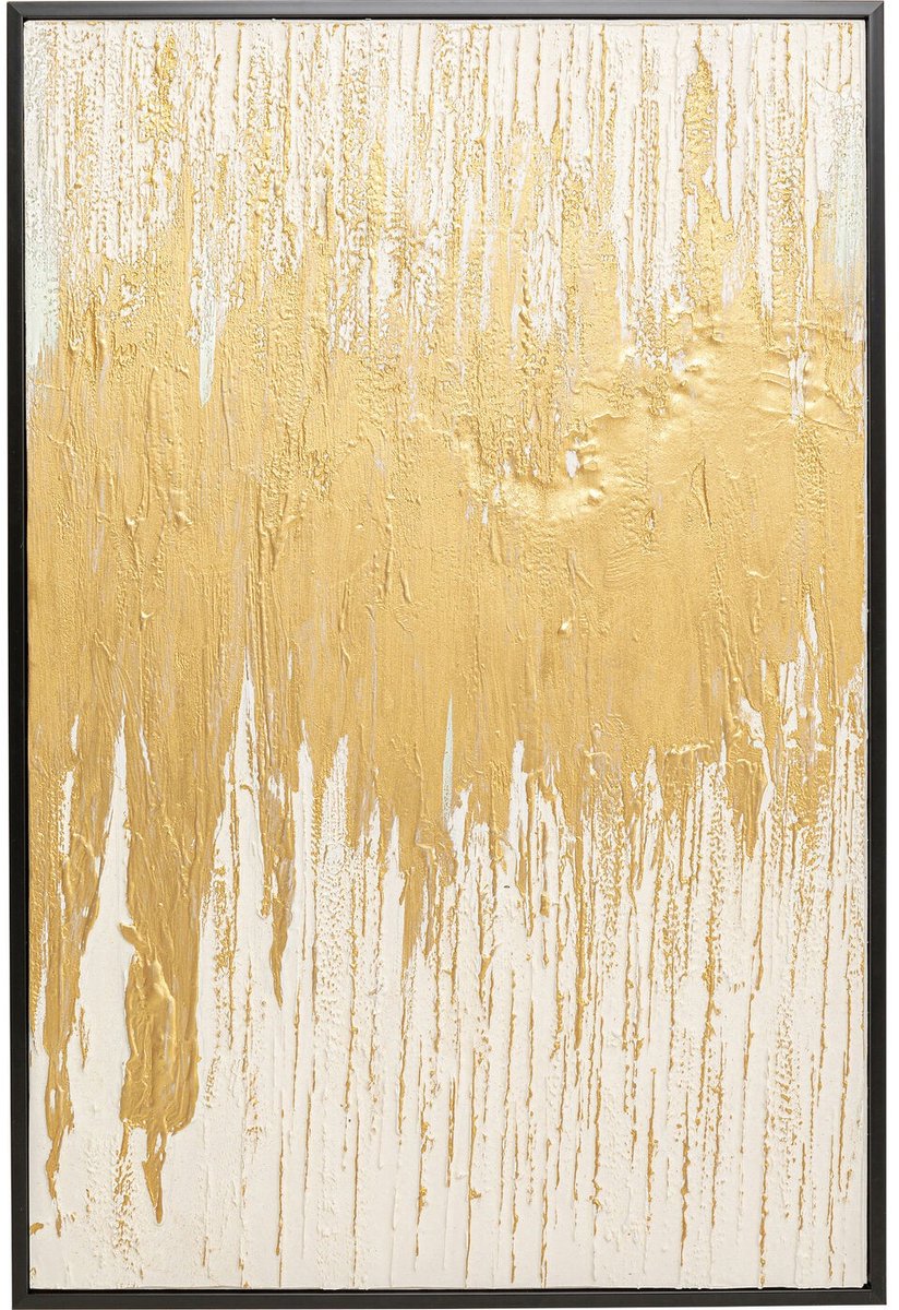 Kare Schilderij Abstract White 80x120cm