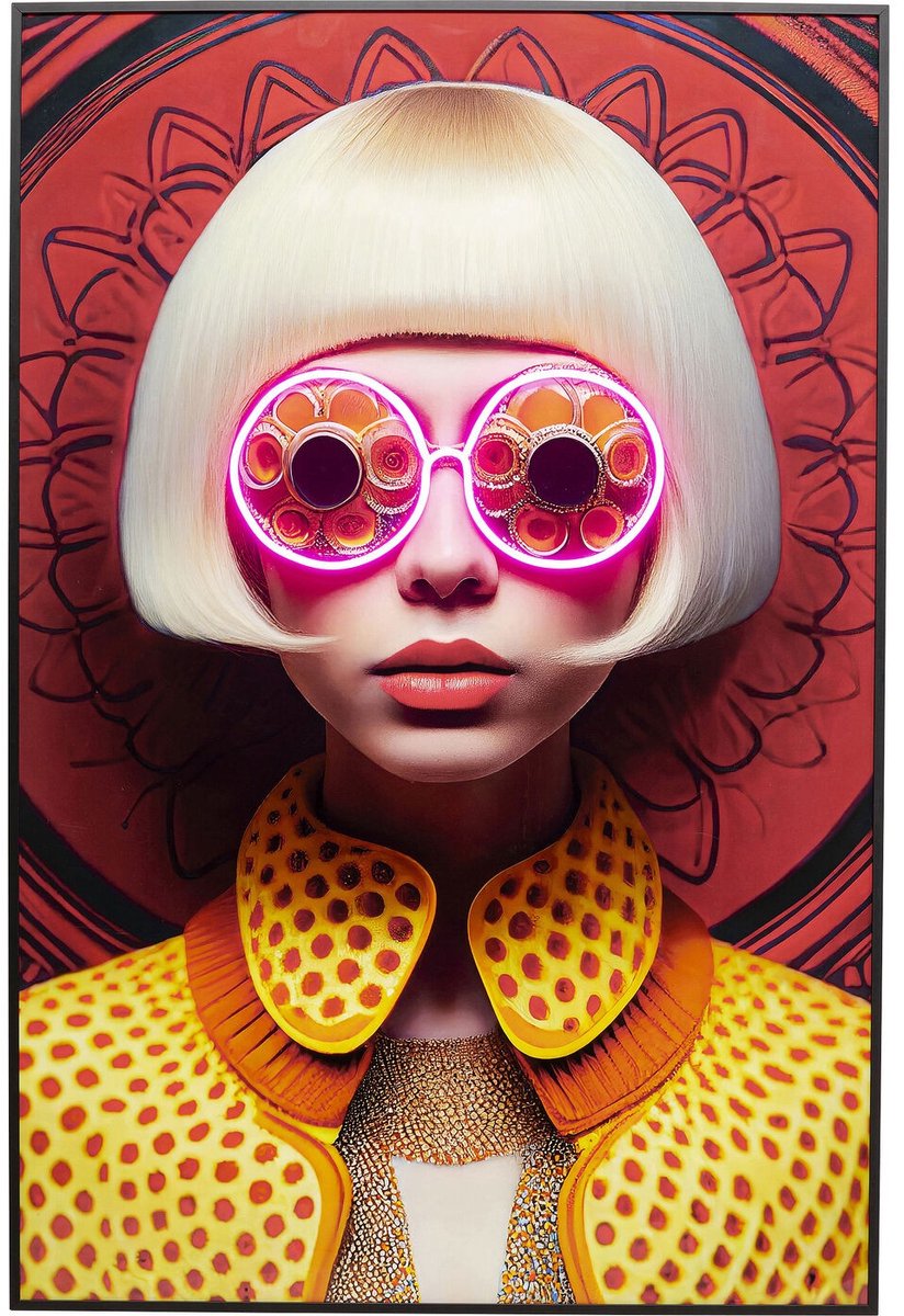Schilderij LED Fancy blond 80x120cm Kare Design