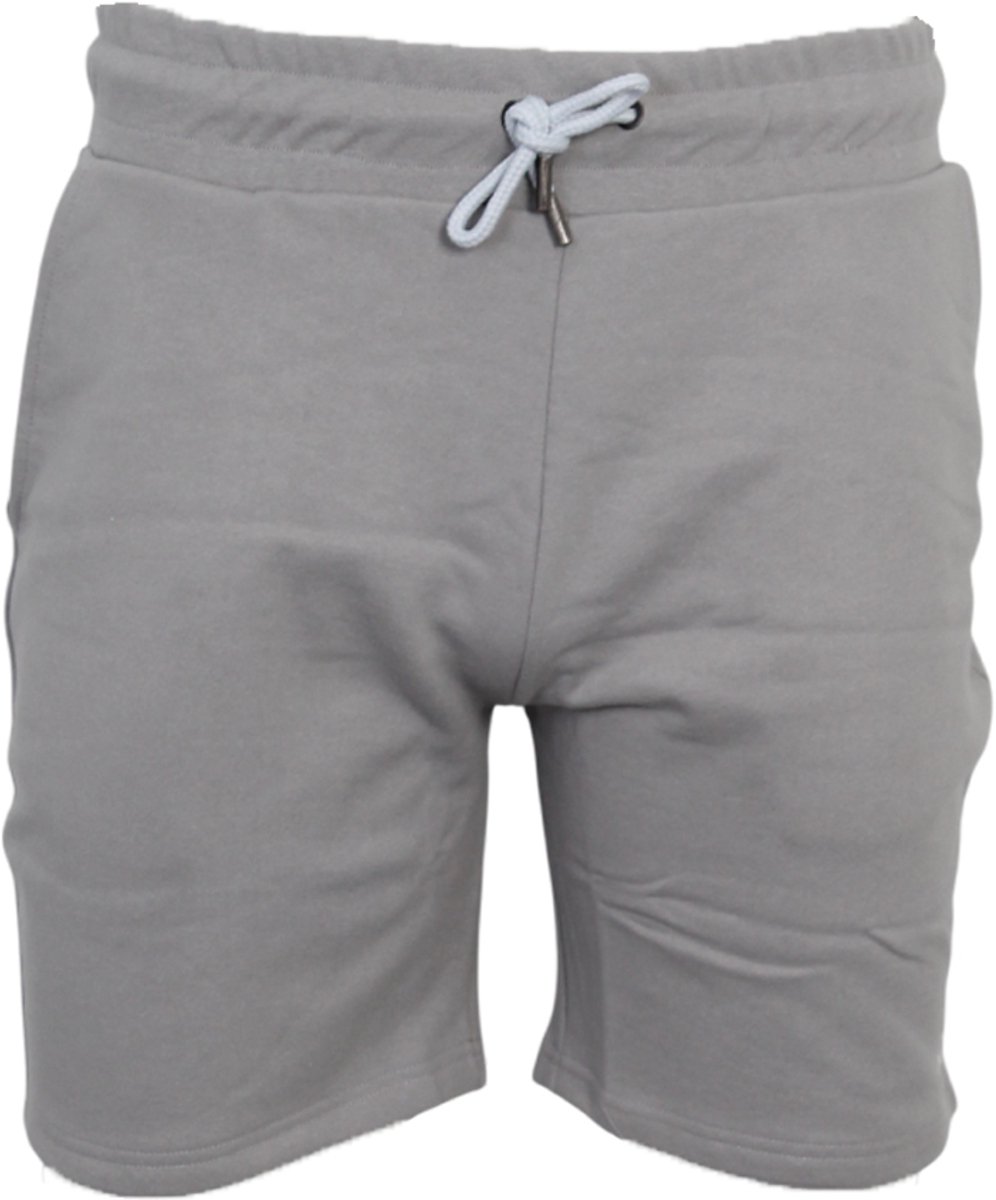 SEA'SONS - Jogger Basic Short Heren - Licht grijs - Maat XXL