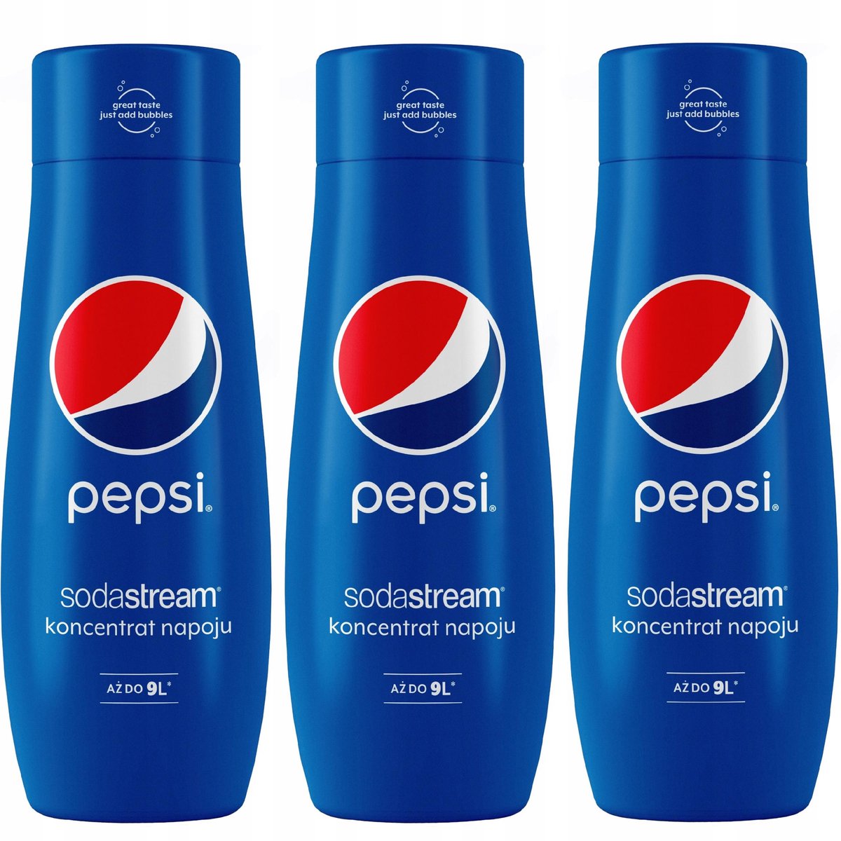 SodaStream 3x Pepsi - Concentraat Set - 440ml - Milieuvriendelijk - Veelzijdig Gebruik