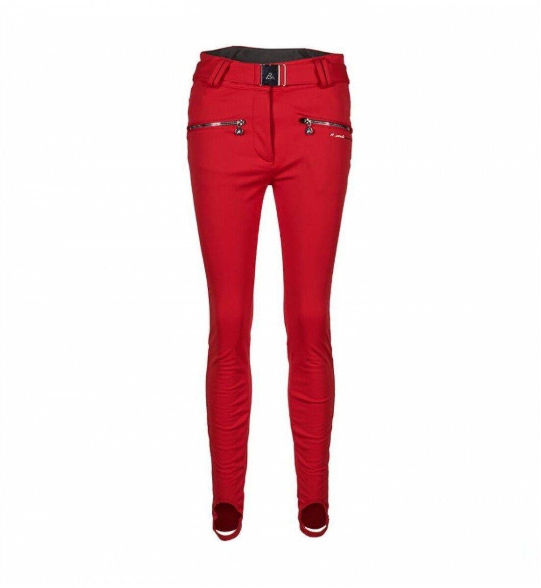 Softshell skibroek voor dames Peak Mountain Afuzzon L86 Rood