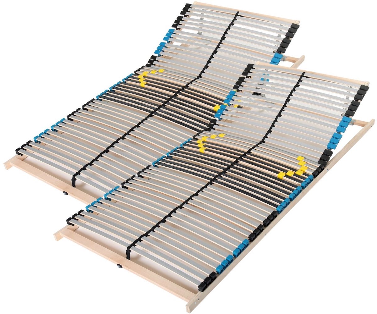 Sleepneo lattenbodem 160x200 - verstelbare - Sleepneo - 42 latten - bedbodem Bruin
