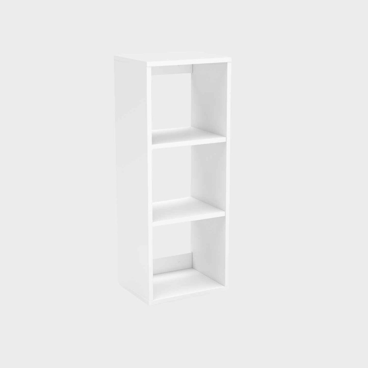 Hangplank 3 planken mat wit