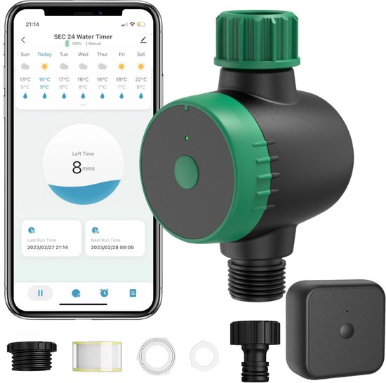 Slimme Wifi Beregeningstimer via App