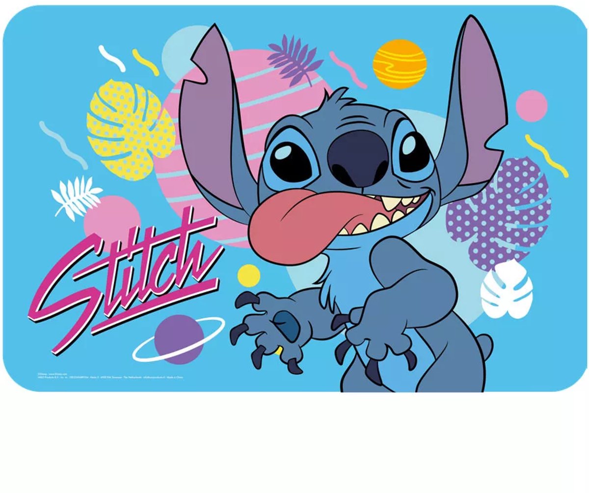 Disney Lilo en Stitch placemat, Lilo placemat 43x28 cm, Lilo en Stitch, Placemat, Kinderplacemat