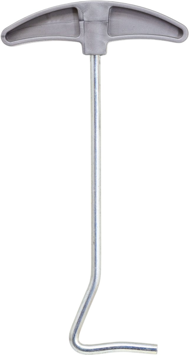 Happy Rhino - Haringtrekker Luxe - Grijs - Overige accessoires - 37g - Staal+ABS - 8.8 x 1 x 16 cm