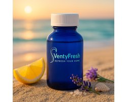 VentyFresh Sea Breeze Geurolie Navulling 500 ml – Frisse Zeelucht voor Thuis en op kantoor -Luxe geurbeleving voor geurverspreiders (Stand-alone of via ventilatiesysteem D)