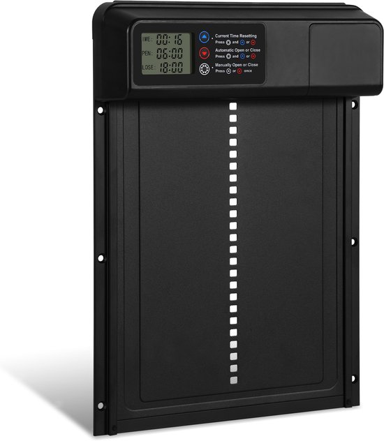 Aluminium automatische kippenklep, batterij, elektrische Aluminium automatische kippenklep, batterij, elektrische