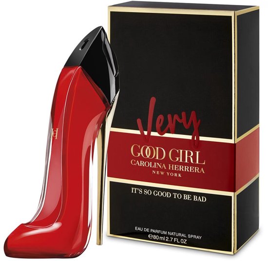 香水(女性用) Carolina Herrera Very Good Girl 50ml Carolina Herrera Very Good Girl - Damesparfum met rozengeur - 80