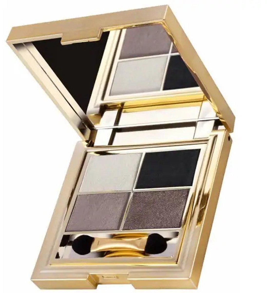 Pompöös - Harald Glööckler Oogschaduw Palette - 03 Lovely Nude - Nude - Creme Wit - Zwart