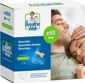 Dr. Breathe Well ™ - 60 Neuspleisters - Maat 66mm medium/large - Anti Snurk Pleisters - 60 Neusstrips - Sterke kleefstof - Anti Snurk Producten - Eenvoudig te verwijderen - Simply the right choice!