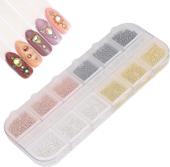 Lurrose 10 Stuks Siliconen Nagelmallen – Herbruikbaar & Veilig – Voor Unieke 3D Nail Art Creaties