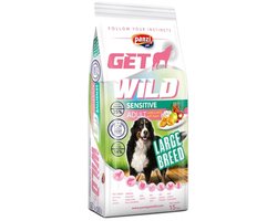 Get Wild - Sensitive XXL - Hondenvoer voor grote rassen - Hondenbrokken met lam/rijst smaak - 15kg