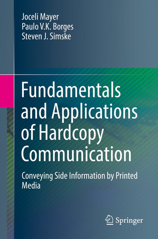 Fundamentals and Applications of Hardcopy Communication - cover