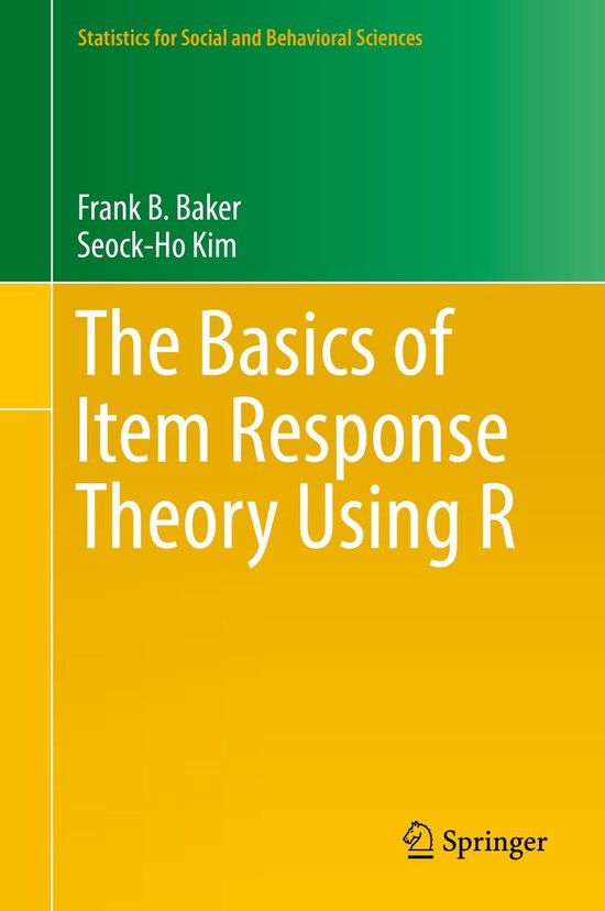 The Basics of Item Response Theory Using R - cover