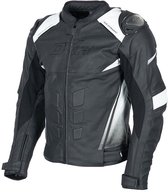Veste moto RANDY R Homme Été Zwart/ Wit M Homologuée CE par MOTOBLOUZ