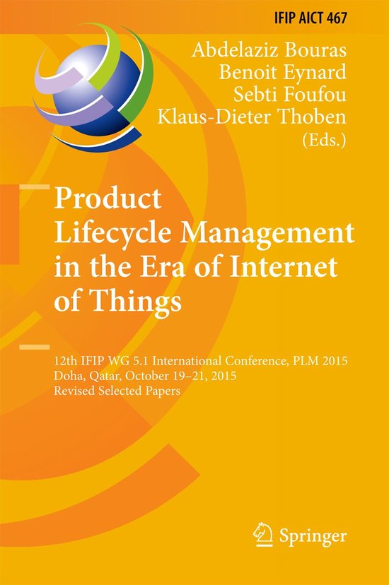 Product Lifecycle Management in the Era of Internet of Thing ... - cover