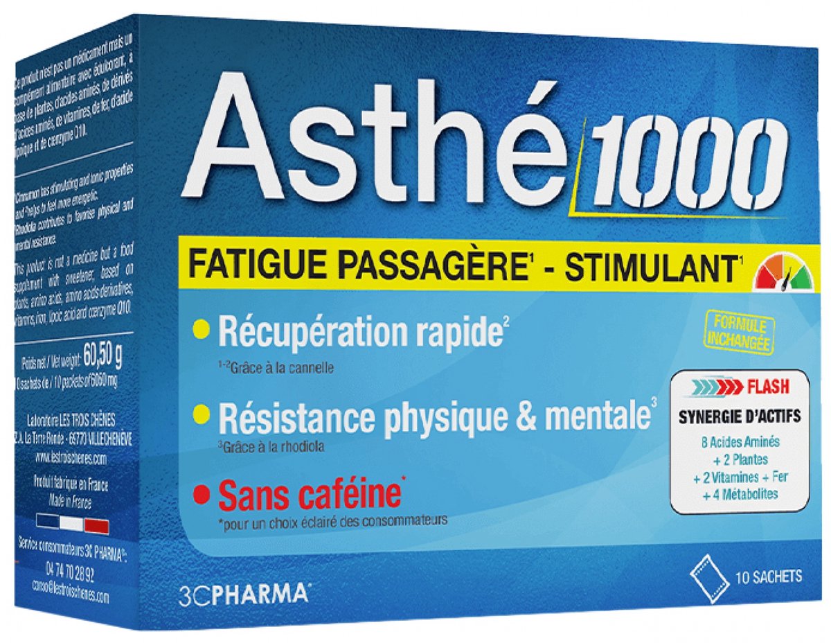 Goedkoopste 3C Pharma Asthé1000 10 Zakjes