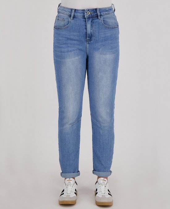 Je m'appelle Dames Broek Comfy Fit Met stretch - Blauw - Maat L