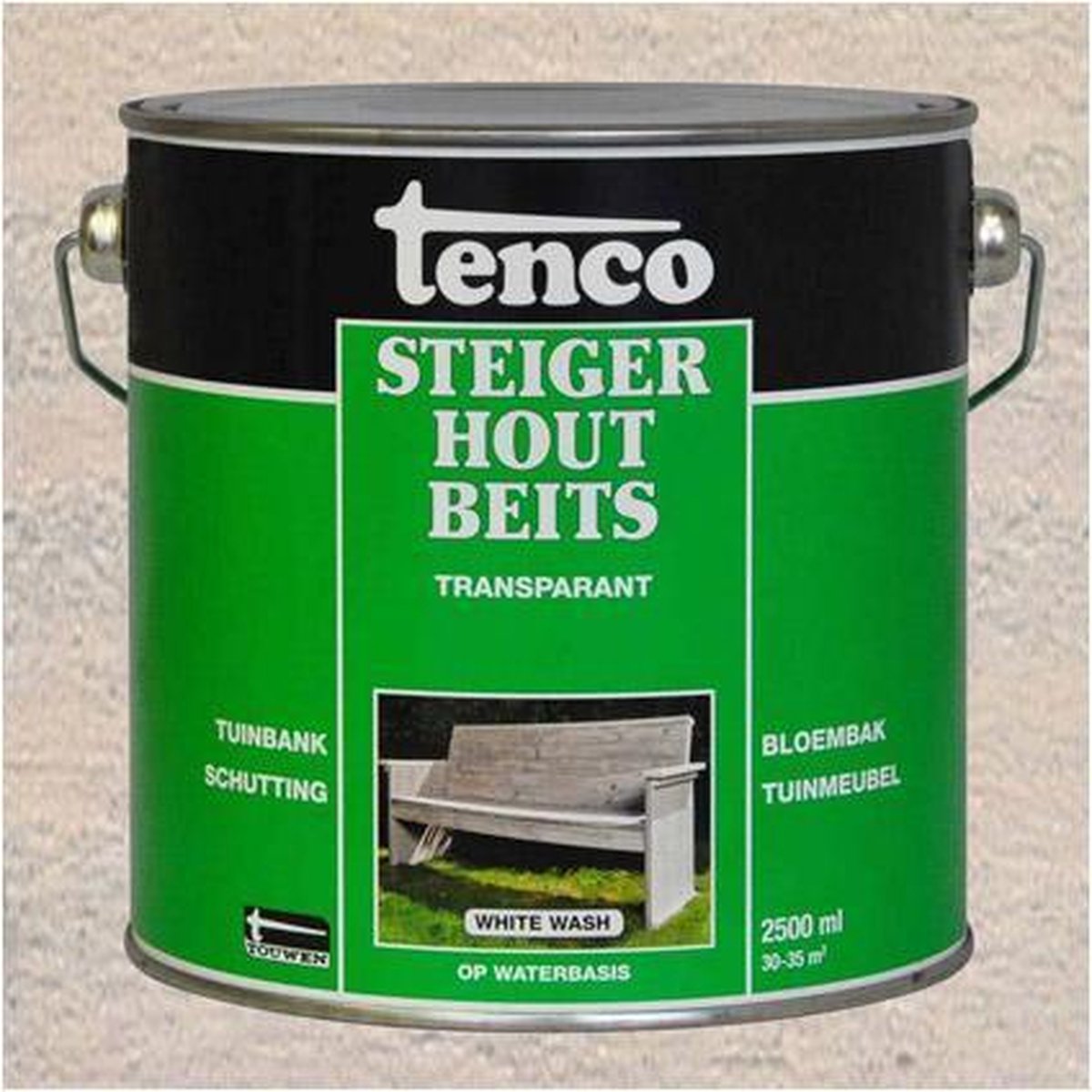 Tenco Steigerhoutbeits White Wash 2,5 liter – foto 4