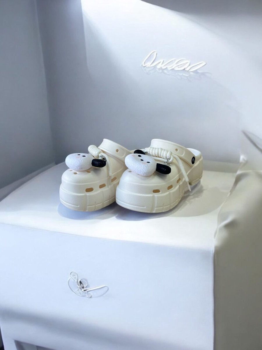 Ekselans EK-181 – Witte Unisex Slippers met Panda Beertje – Maat 37/38 – Comfortabel & Speels Design