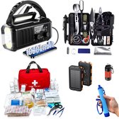 Compleet Noodpakket - Overlevingspakket - Noodpakket voor Thuis - Oorlog - Survival Kit - Rampenrugzak - Bij Rampen - Denk vooruit
