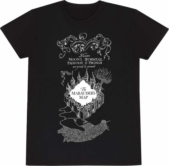 Harry Potter - Maraude-rs -kaart-T-shirt