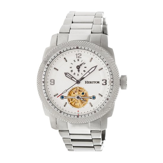 Montre Homme Automatique En Argent - Design Classique, Étanche, Remontage Automatique