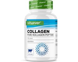 DA Vit4ever - Hallal Runder Collageen 300 Capsules - 4500mg Bioactief Collageen Hydrolisaat Peptiden per Dagelijkse Dosis - Collageen Type 1, 2 & 3 - Alternatief voor Poeder - Hoge Dosis - 300 stuks
