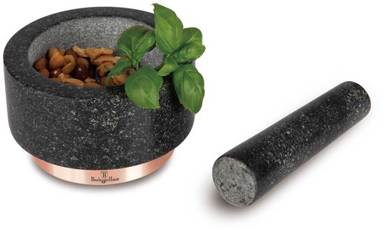 GRANIET MORTEL BERLINGER HAUS BH-8608 Ø14cm ZWARTE ROOS — afbeelding 2